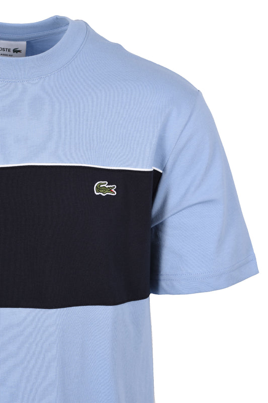 LACOSTE CREW NECK T-SHIRT BLUE/NAVY