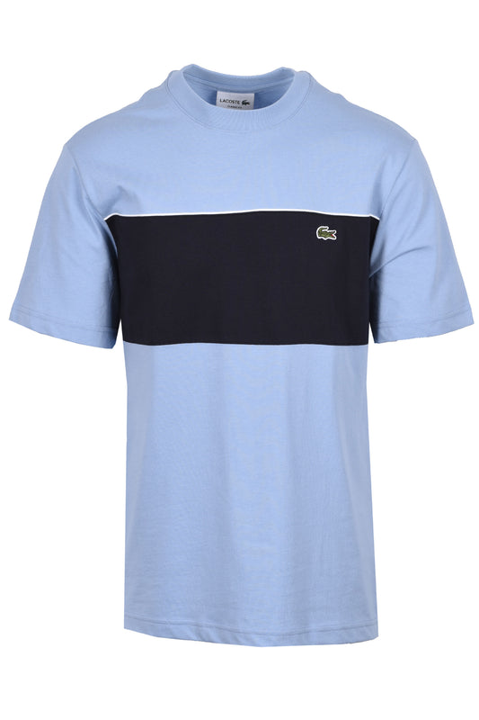 LACOSTE CREW NECK T-SHIRT BLUE/NAVY
