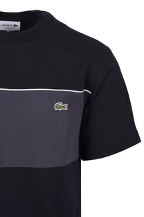 LACOSTE CREW NECK T-SHIRT NAVY/GREY Lacoste