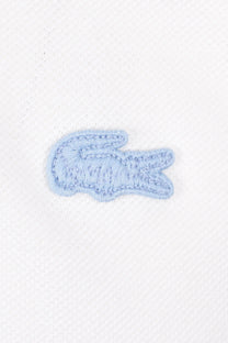 LACOSTE POLO SHIRT WHITE/BROWN Lacoste