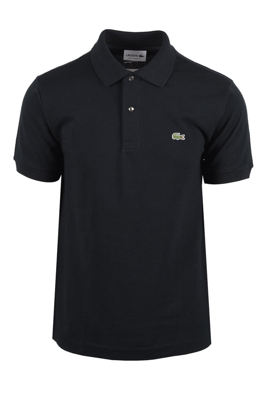 LACOSTE RIBBED COLLAR SHORT SLEEVE POLO DARK GREEN Lacoste Michael Stewart Menswear  Polo Shirts