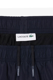 LACOSTE SWIM SHORTS BLACKBIRD/GRAPE Lacoste