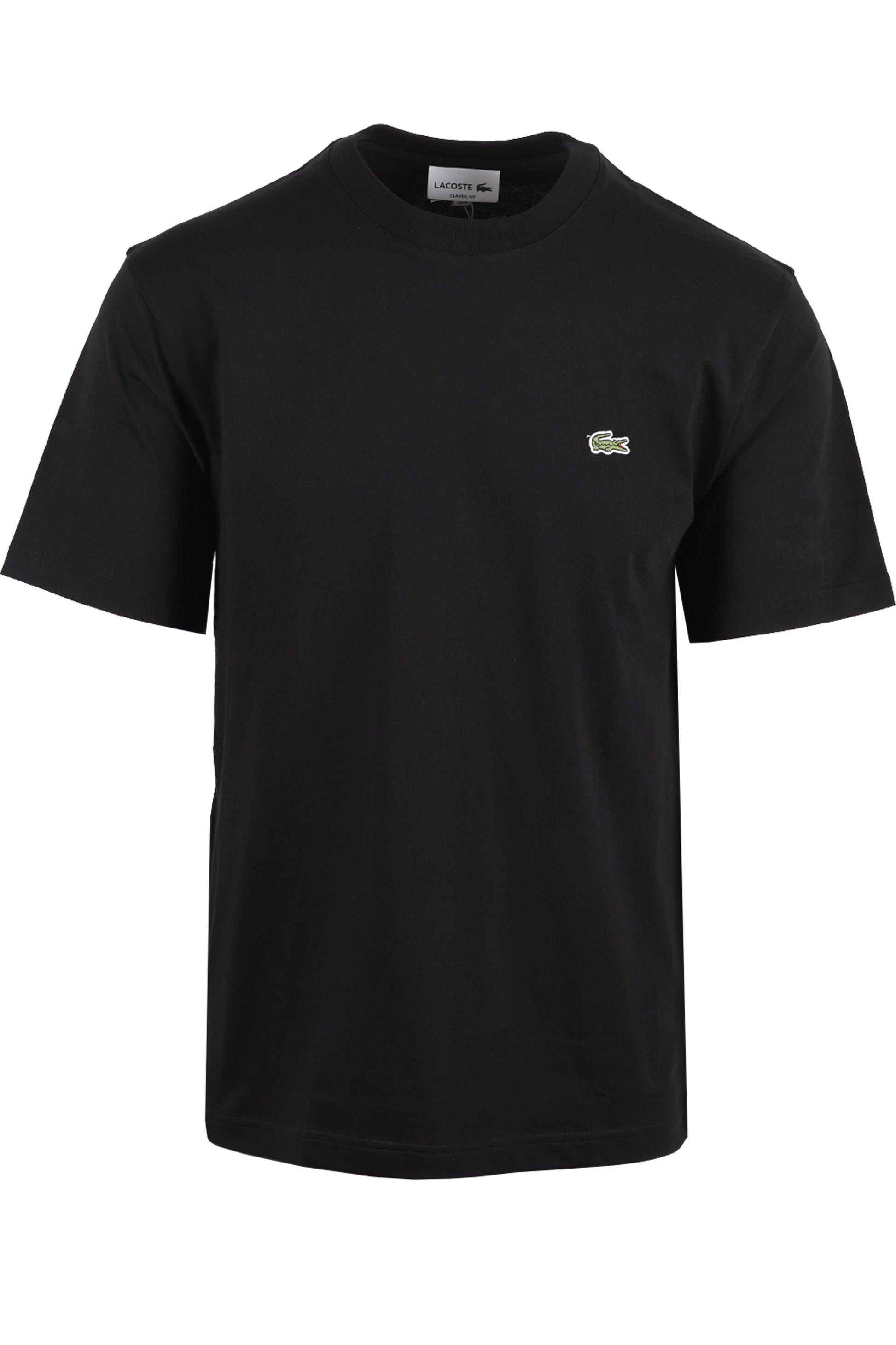 LACOSTE TEE BLACK Lacoste Michael Stewart Menswear  T-Shirts