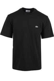 LACOSTE TEE BLACK Lacoste Michael Stewart Menswear  T-Shirts