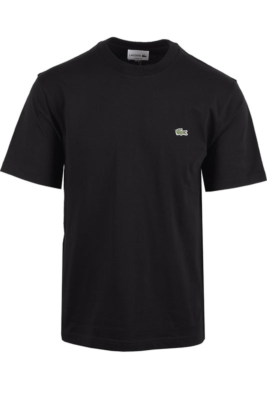 LACOSTE TEE BLACK Lacoste Michael Stewart Menswear  T-Shirts