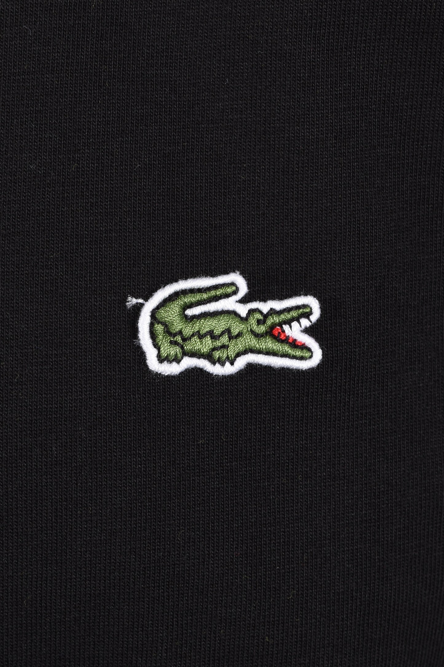 LACOSTE TEE BLACK Lacoste Michael Stewart Menswear  T-Shirts