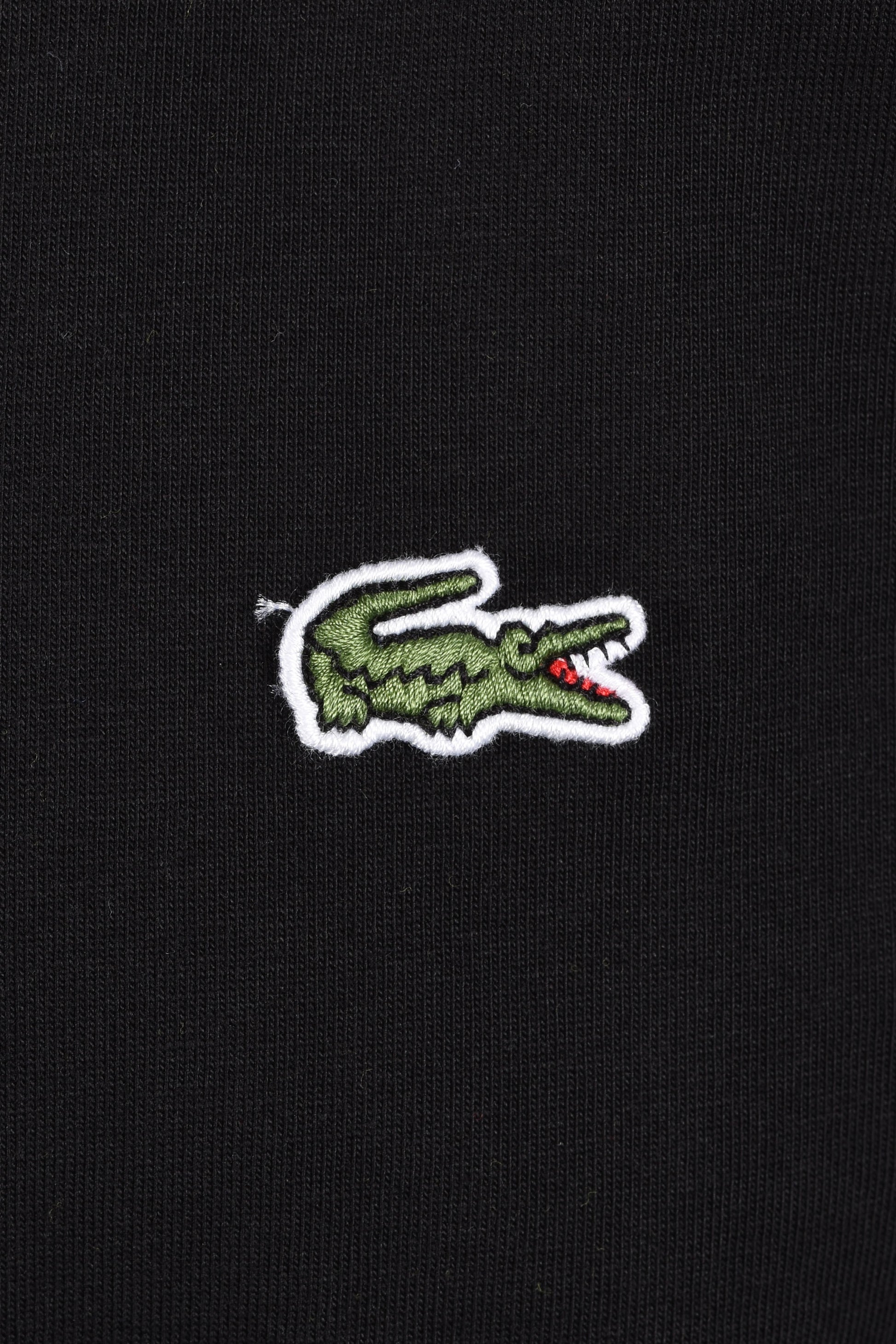 LACOSTE TEE BLACK Lacoste Michael Stewart Menswear  T-Shirts