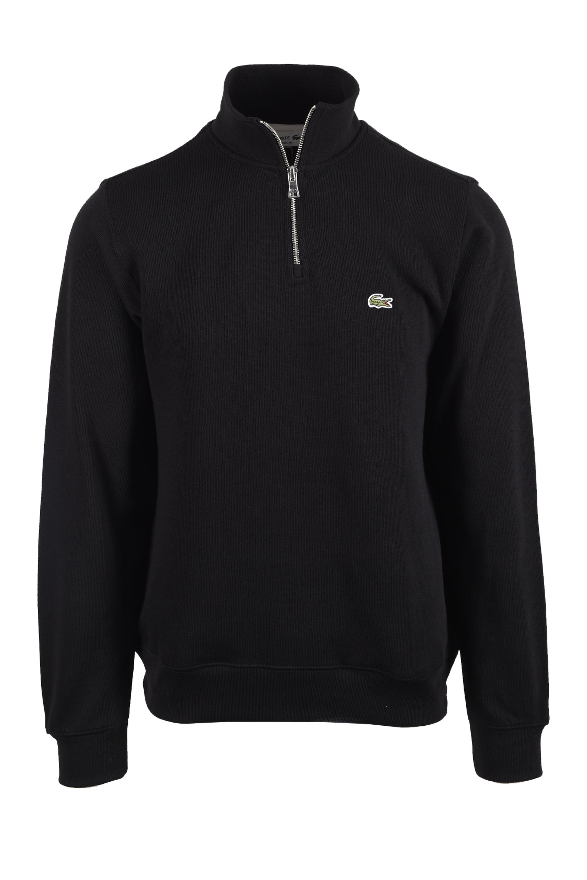 LACOSTEB HALF ZIP SWEATSHIRT BLACK Lacoste Michael Stewart Menswear  Sweatshirts & Hoodies