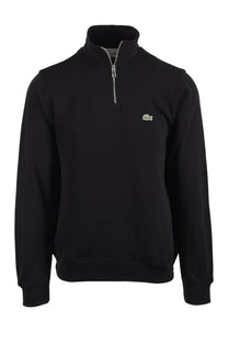LACOSTEB HALF ZIP SWEATSHIRT BLACK Lacoste Michael Stewart Menswear  Sweatshirts & Hoodies