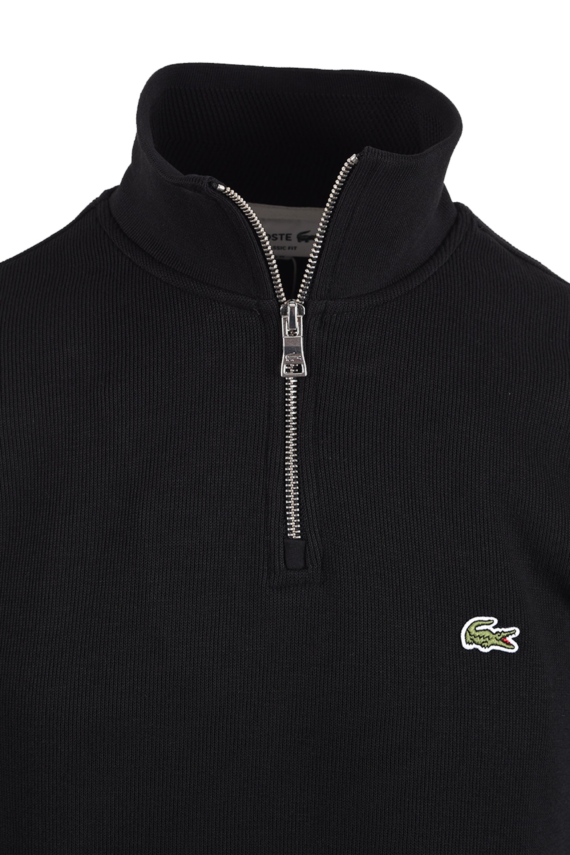 LACOSTEB HALF ZIP SWEATSHIRT BLACK Lacoste Michael Stewart Menswear  Sweatshirts & Hoodies