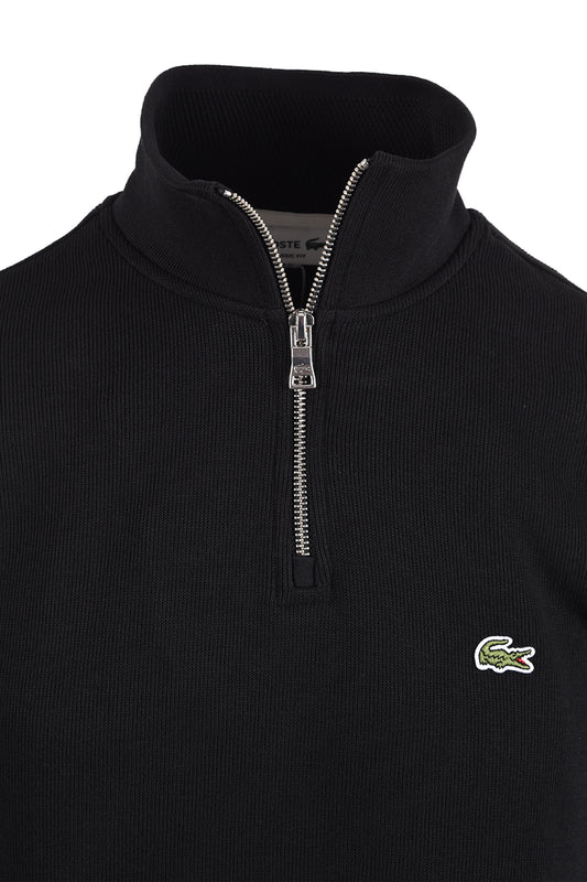 LACOSTEB HALF ZIP SWEATSHIRT BLACK Lacoste Michael Stewart Menswear  Sweatshirts & Hoodies
