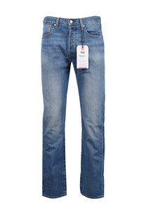 LEVIS 501 ORIGINAL JEANS 'YOU'RE A STAR' LIGHT WASH Levis Michael Stewart Menswear  Jeans