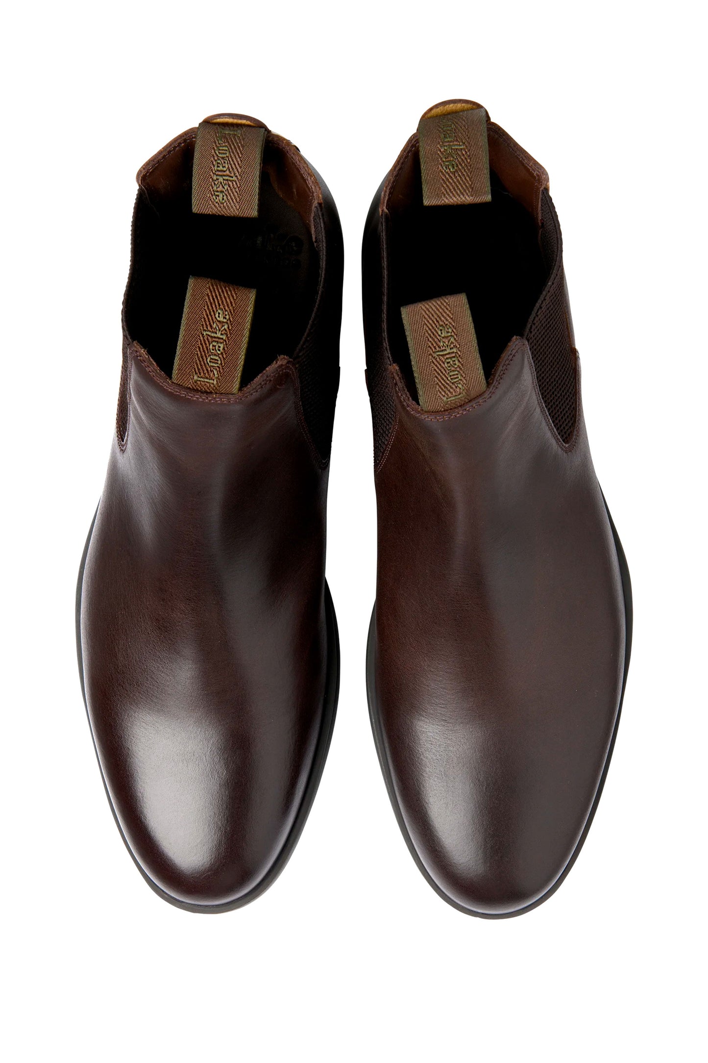 LOAKE CONRAD CHELSEA BOOT DARK BROWN Loake Michael Stewart Menswear  Boots