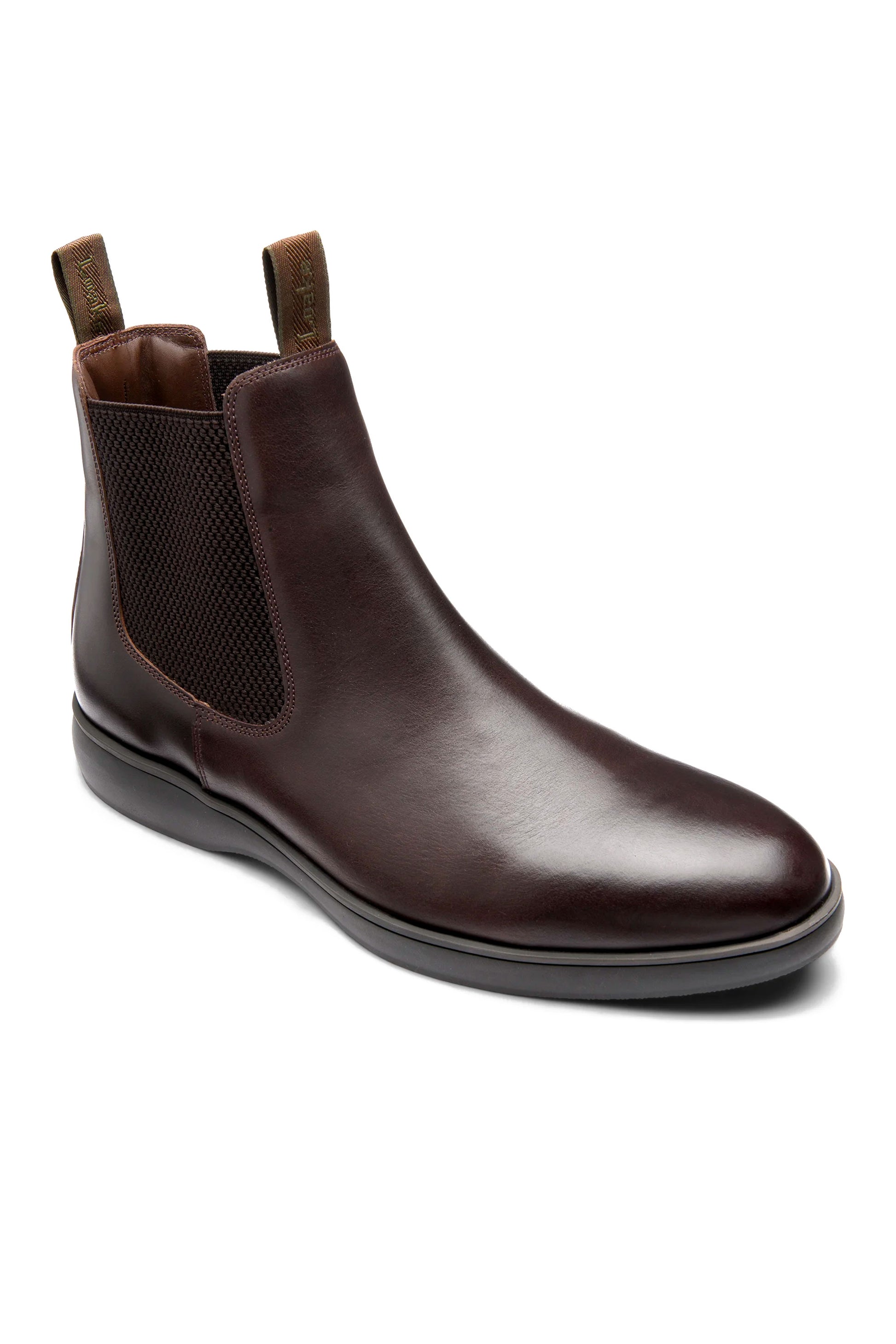 LOAKE CONRAD CHELSEA BOOT DARK BROWN Loake Michael Stewart Menswear  Boots
