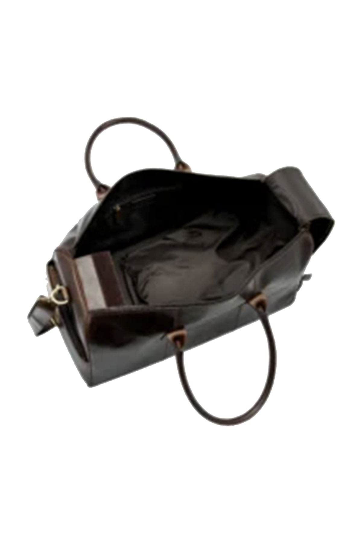LOAKE DEVON OVERNIGHT BAG DARK BROWN