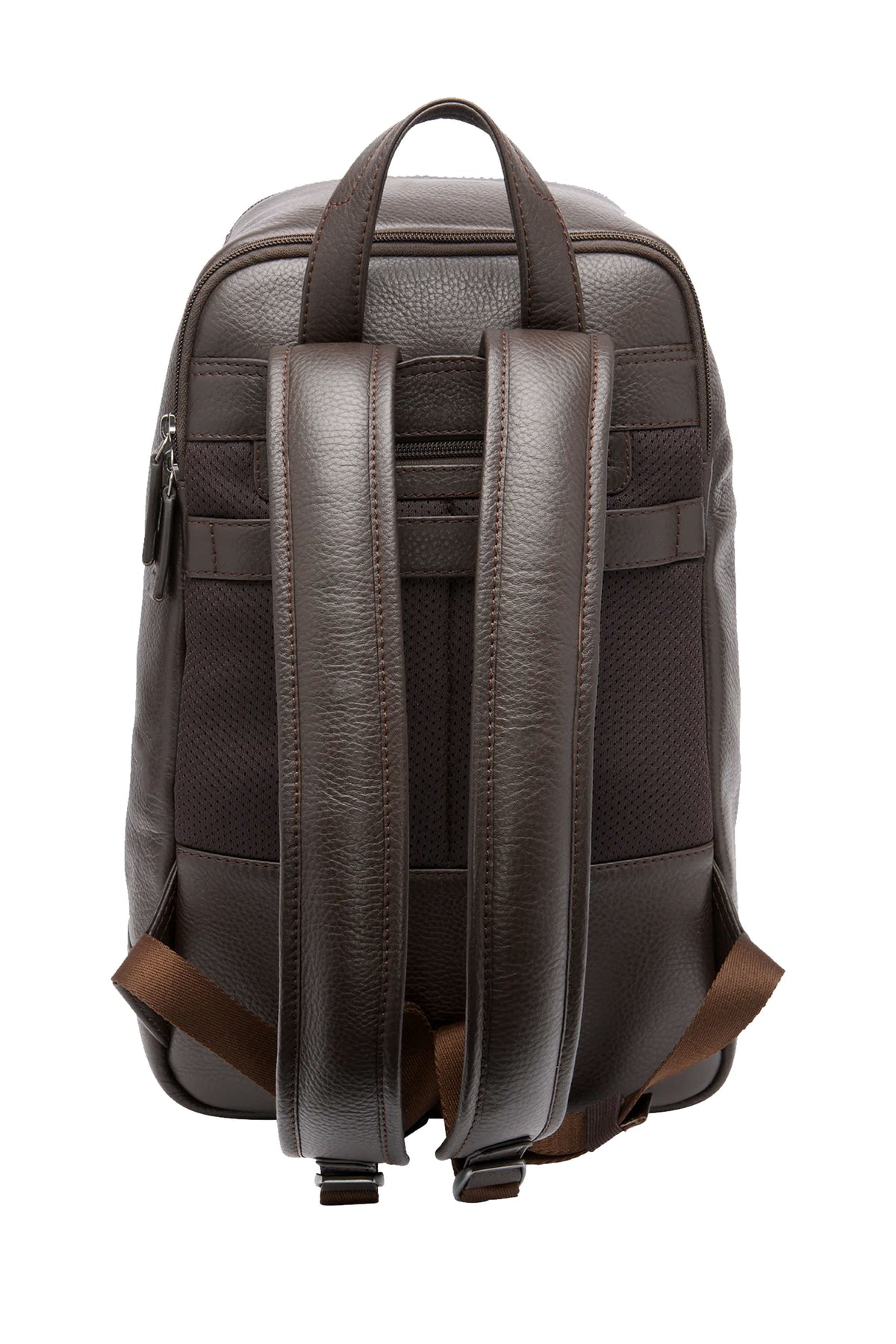 LOAKE FLIGHT RUCKSACK DARK BROWN GRAIN
