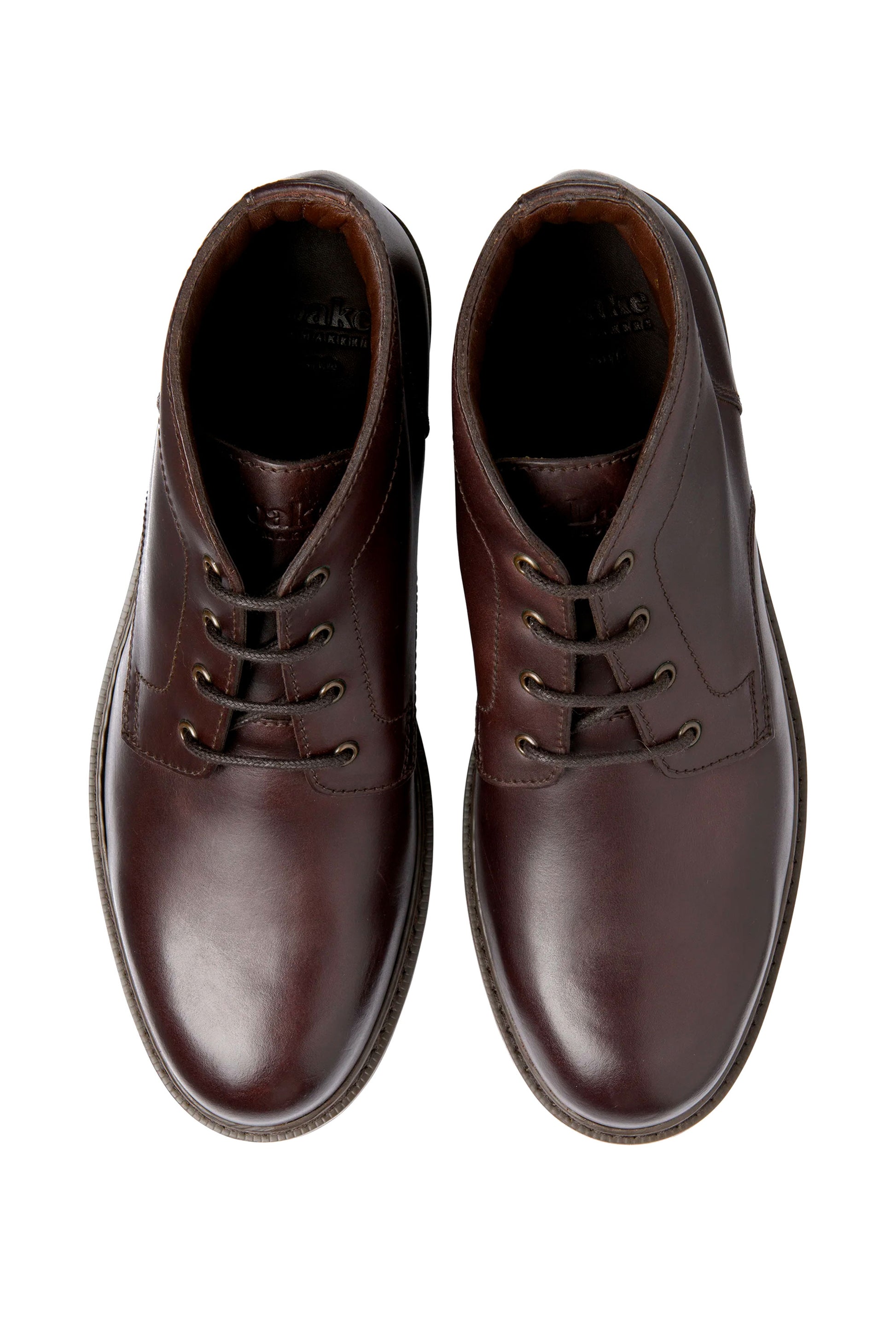 LOAKE GILBERT LEATHER BOOT DARK BROWN WAXY Loake Michael Stewart Menswear  Boot