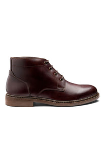 LOAKE GILBERT LEATHER BOOT DARK BROWN WAXY Loake Michael Stewart Menswear  Boot