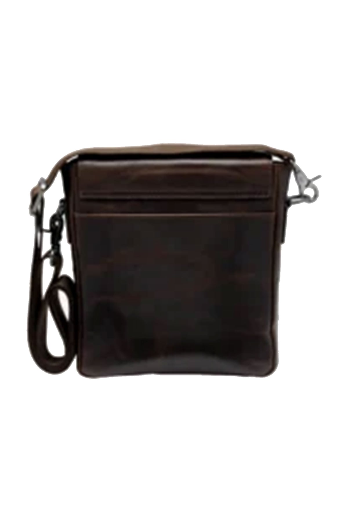 LOAKE STRATFORD MAN BAG BROWN VEG TANNED