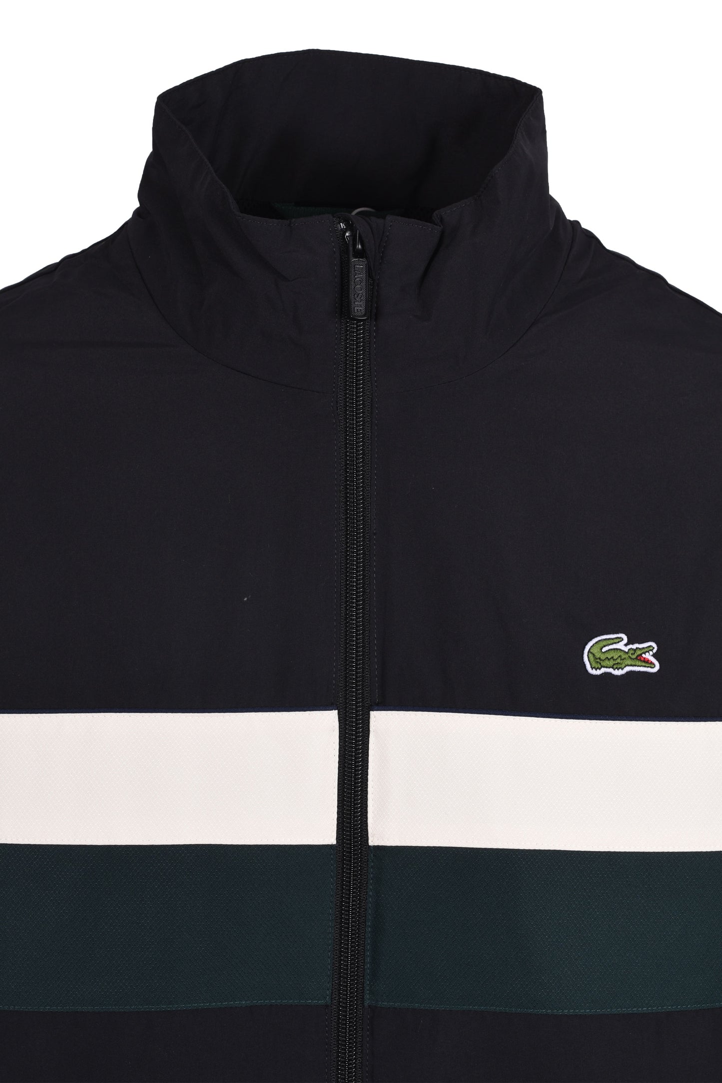 Lacoste Colour-Block Jacket Black/Cream/Green