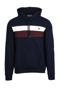 Lacoste Colour-Block Sweatshirt Navy/Cream/Brown Lacoste