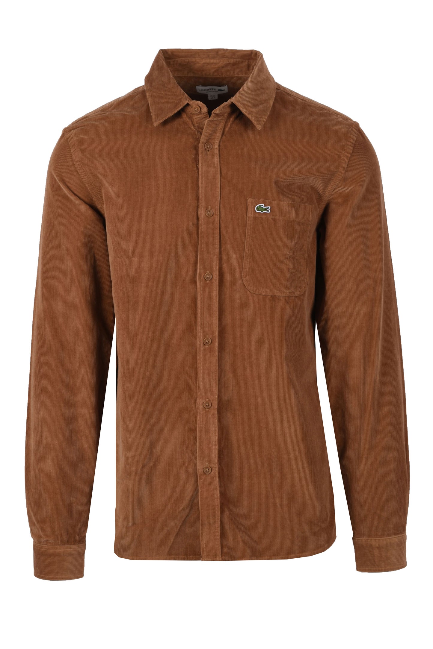Lacoste Cord Shirt Tan