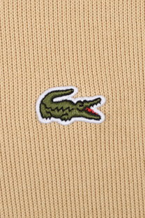 Lacoste HALF ZIP SWEATSHIRT BEIGE Lacoste