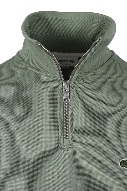 Lacoste Half Zip Sweatshirt Thyme