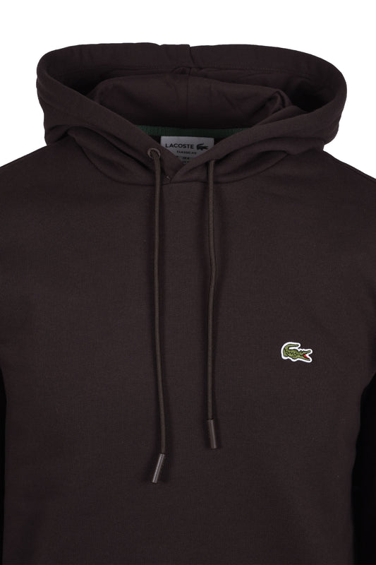 Lacoste Hooded Sweatshirt Brown
