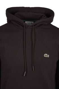Lacoste Hooded Sweatshirt Brown Lacoste