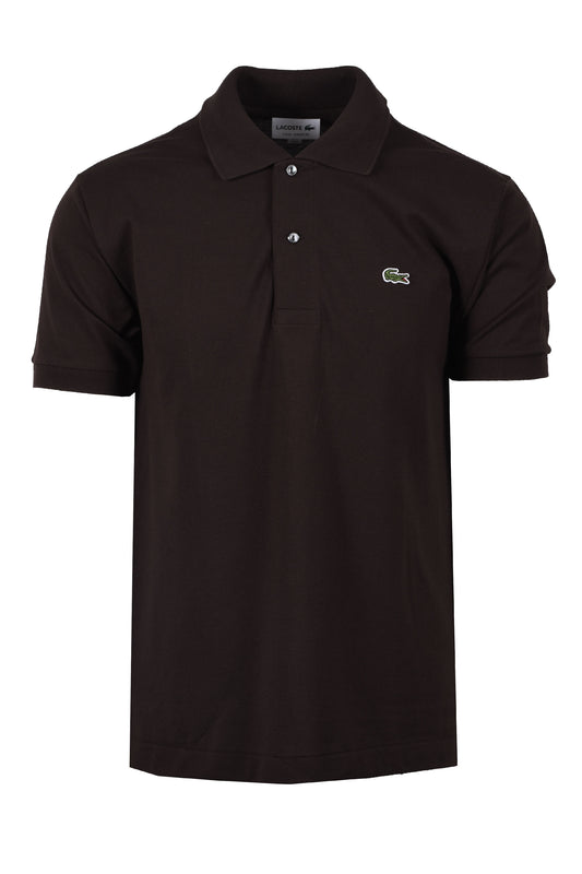 Lacoste L.12.12 Pique Cotton Polo Shirt Brown