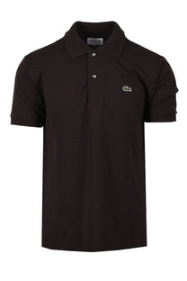 Lacoste L.12.12 Pique Cotton Polo Shirt Brown Lacoste