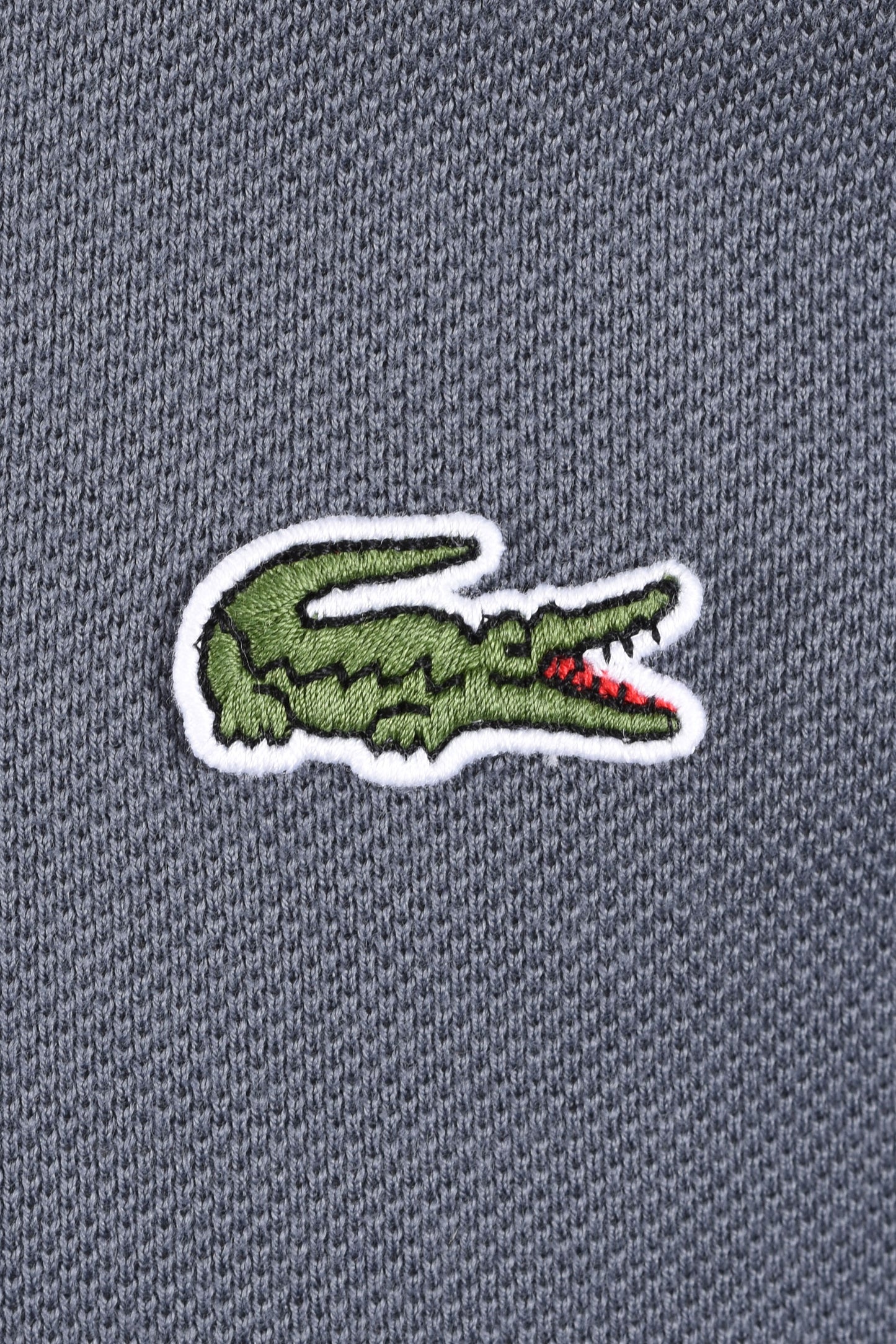 Lacoste L.12.12 Pique Cotton Polo Shirt GREY Lacoste Michael Stewart Menswear  Polo Shirts
