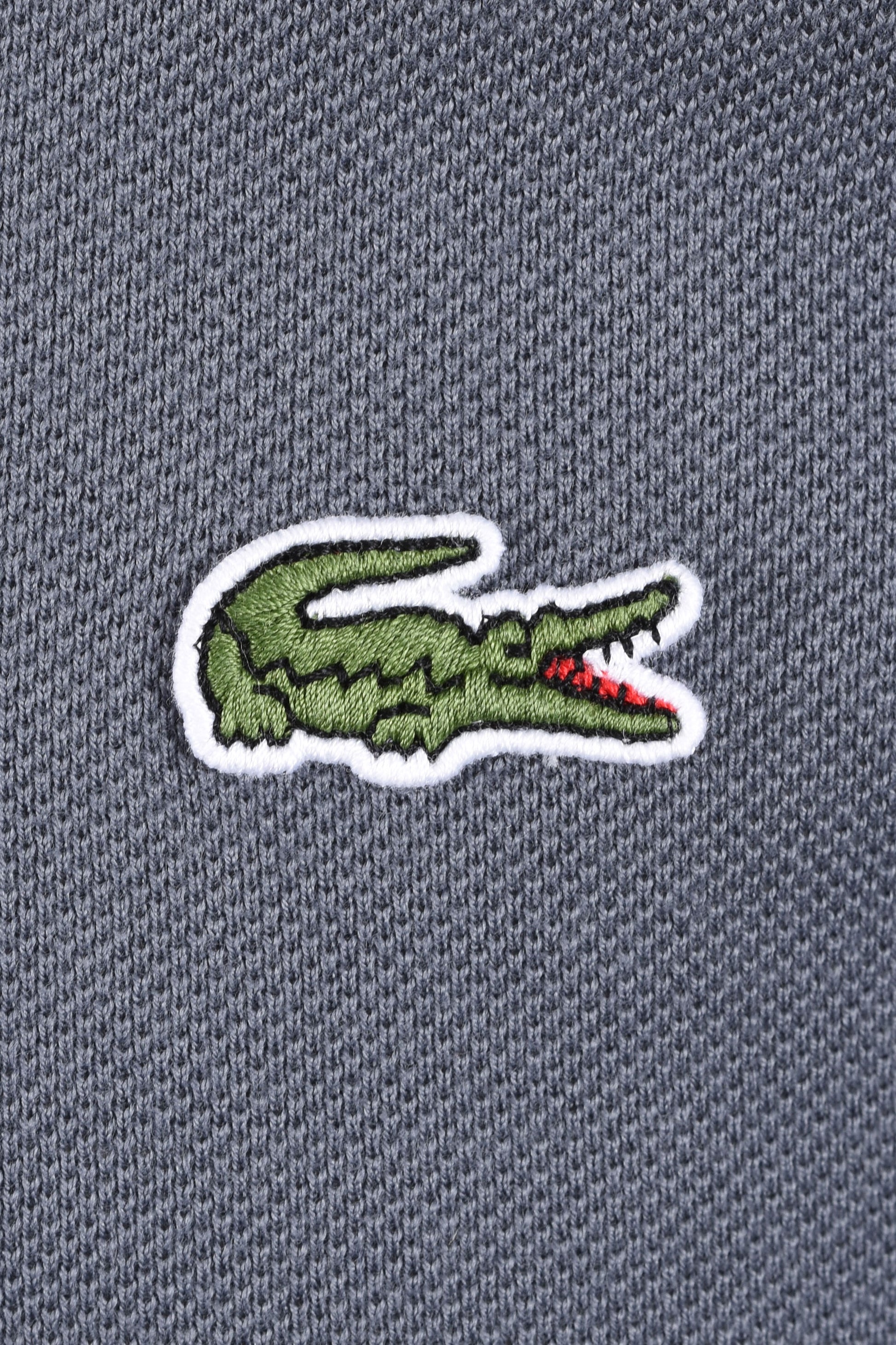 Lacoste L.12.12 Pique Cotton Polo Shirt GREY Lacoste Michael Stewart Menswear  Polo Shirts