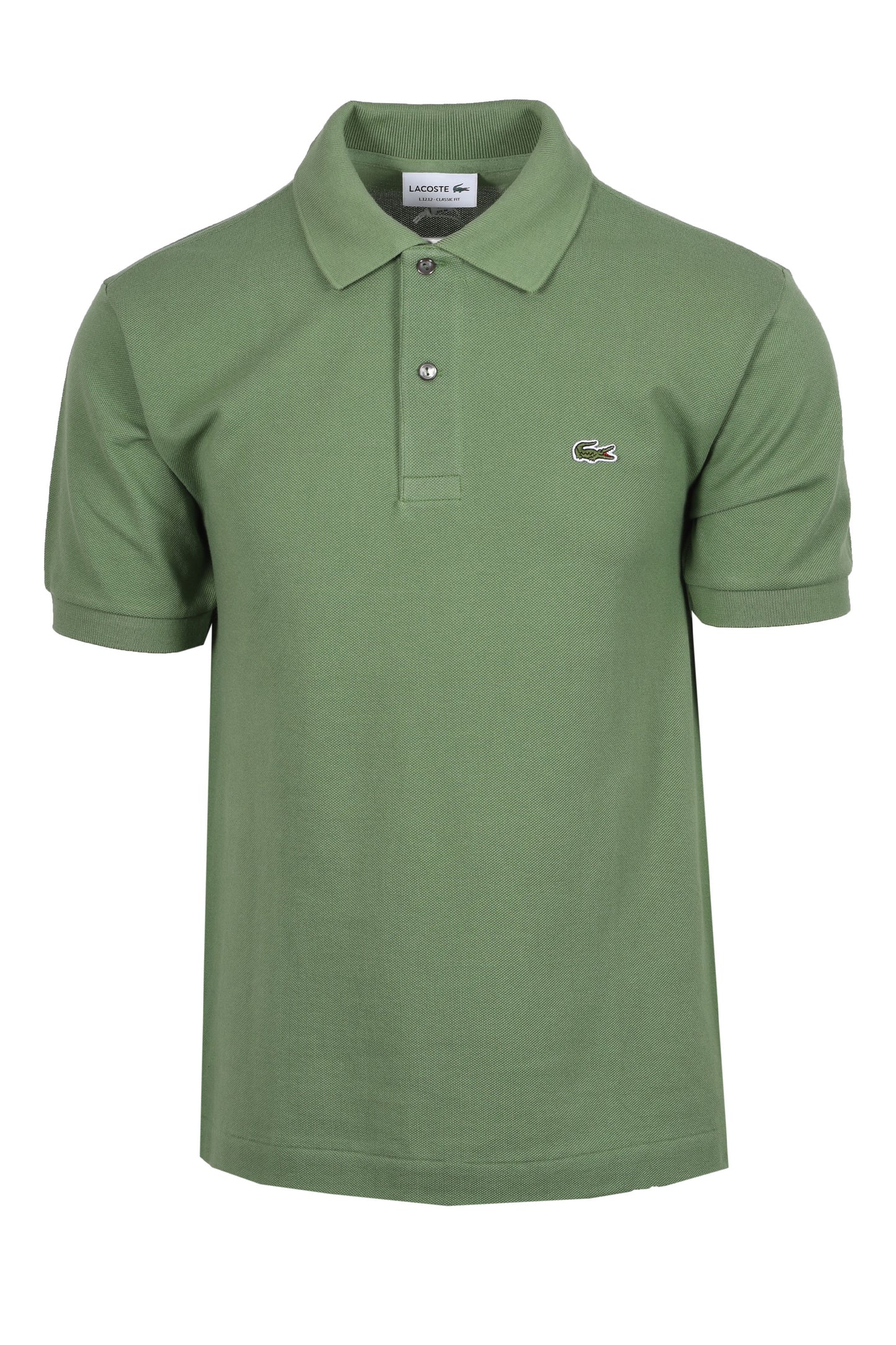 Lacoste L.12.12 Pique Cotton Polo Shirt LIGHT GREEN