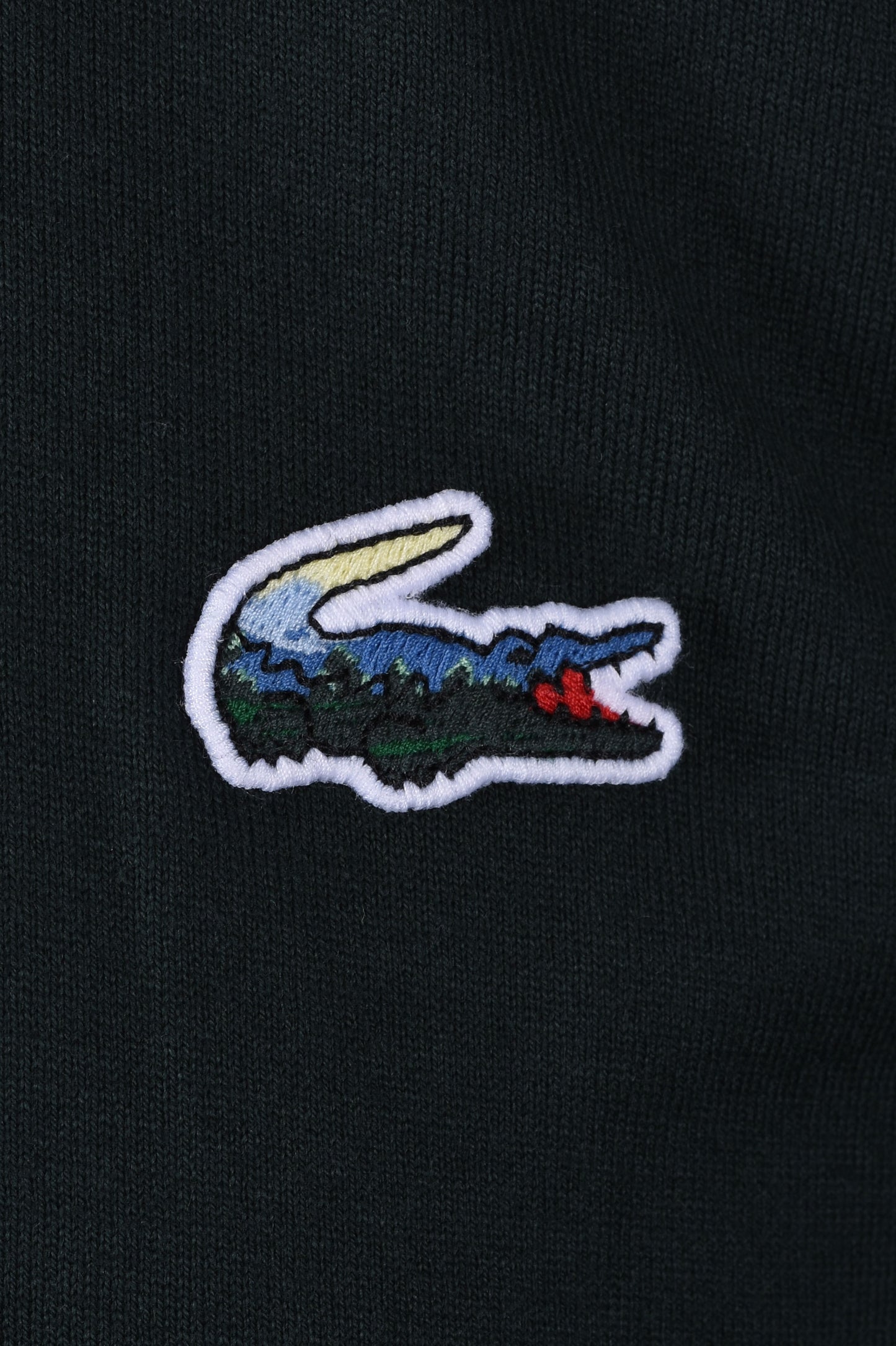 Lacoste Landscape Croc T-Shirt Dark Green
