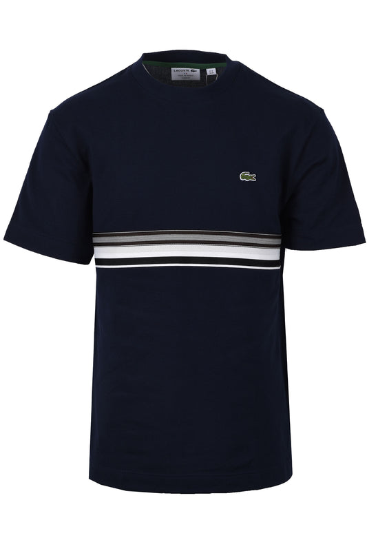Lacoste Made In France Classic Fit T-Shirt Midnight Blue