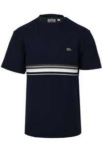 Lacoste Made In France Classic Fit T-Shirt Midnight Blue Lacoste