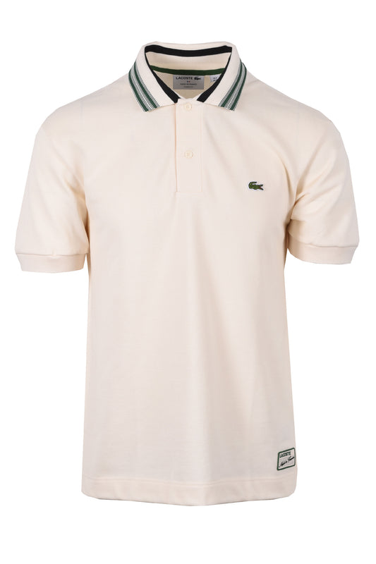 Lacoste Made in France Classic Fit Polo Cream