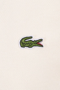 Lacoste Made in France Classic Fit T-Shirt Cream Lacoste