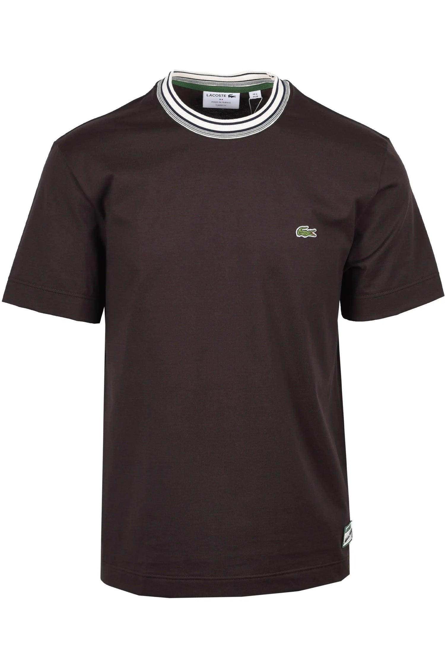 Lacoste Made in France T-Shirt Brown Lacoste