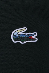 Lacoste Painted Croc Sweatshirt Dark Green Lacoste