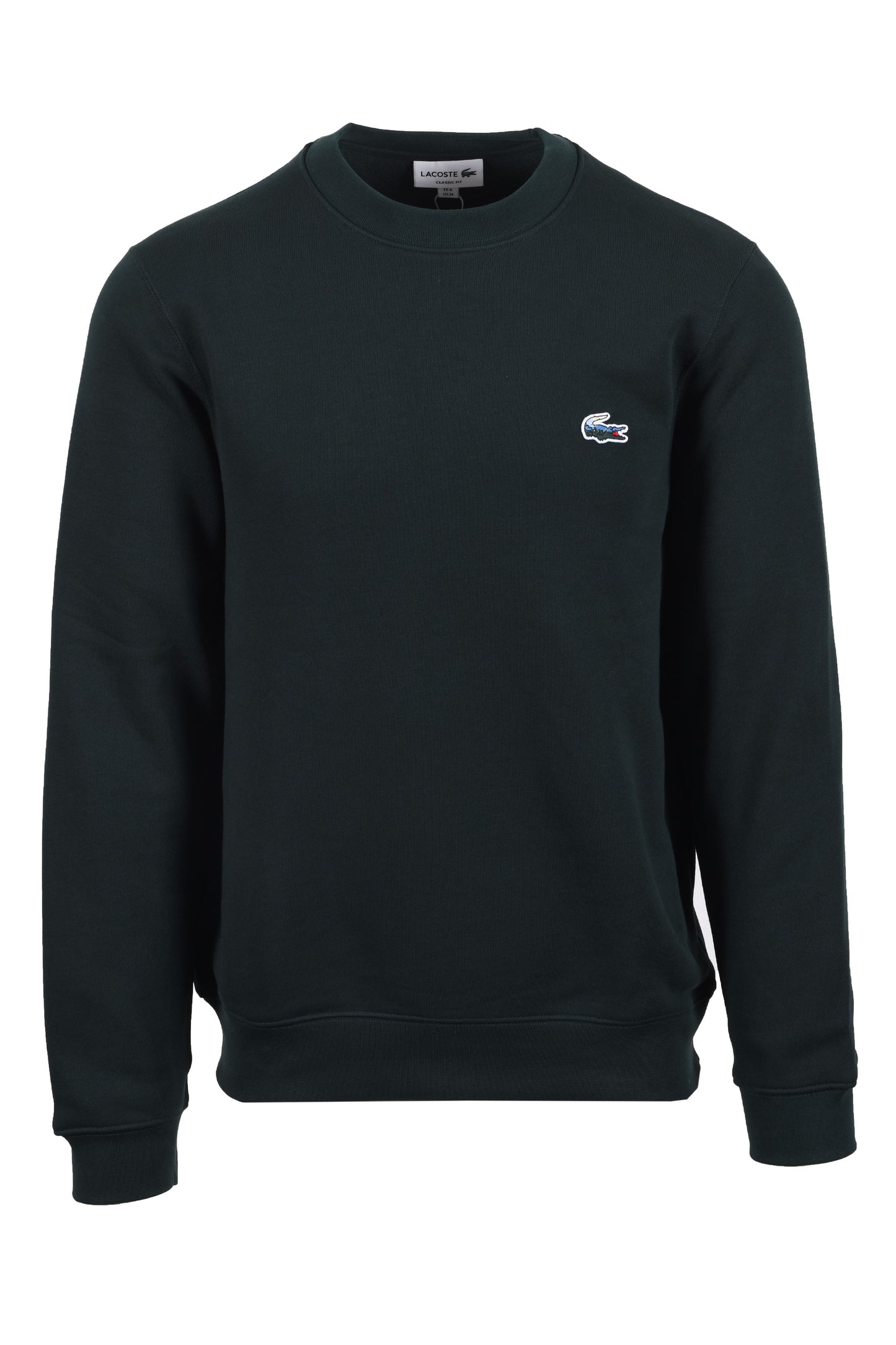 Lacoste Painted Croc Sweatshirt Dark Green