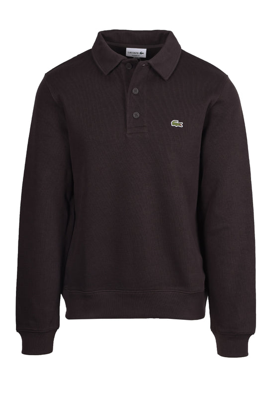 Lacoste Polo Sweatshirt Brown