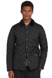 Barbour Heritage Liddesdale Quilted Jacket Black Barbour