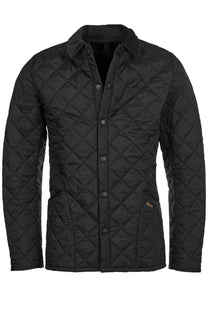 Barbour Heritage Liddesdale Quilted Jacket Black Barbour
