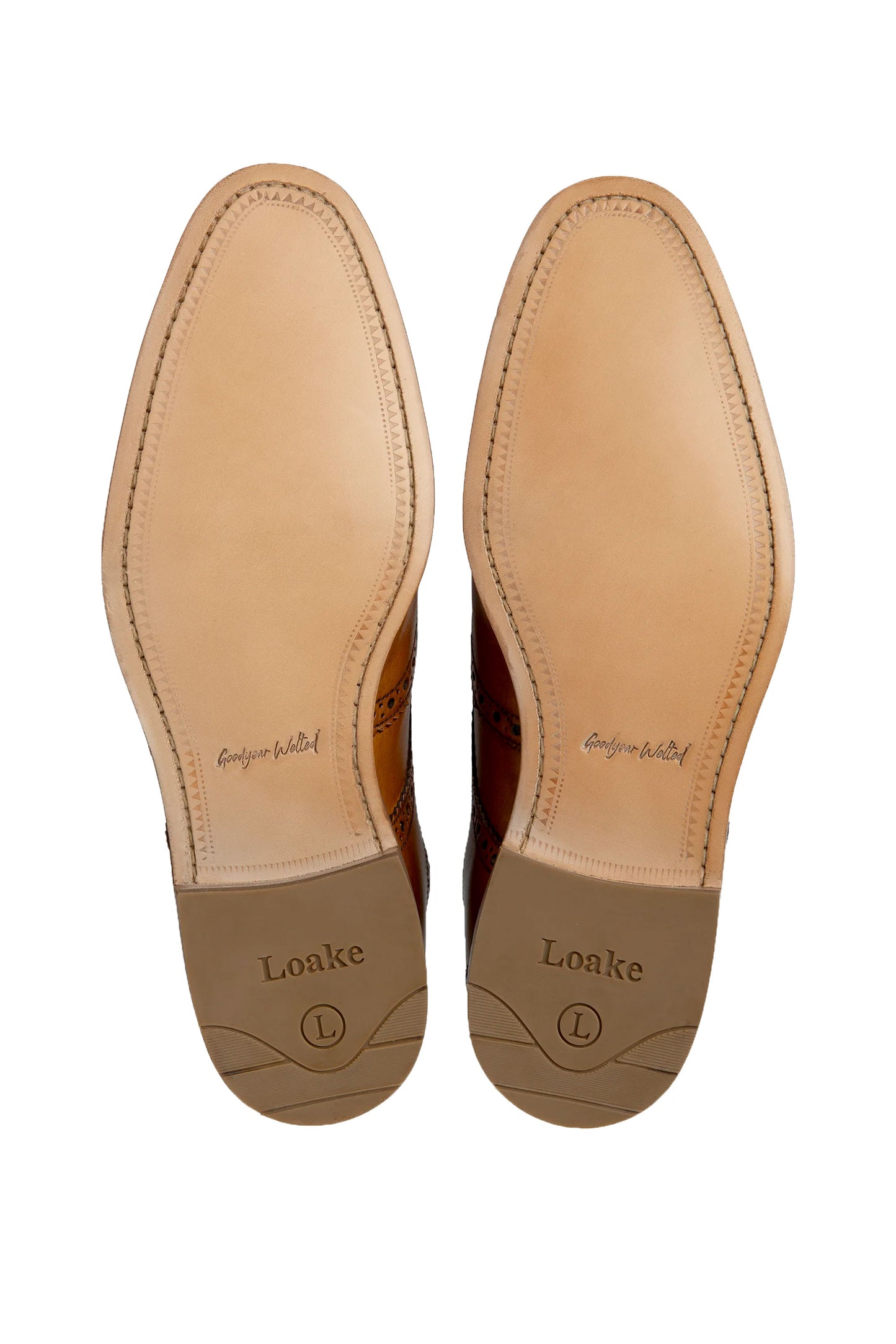 Loake RANKIN DERBY CALF BROGUE TAN