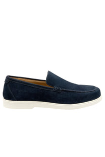 LOAKE TUSCANY SUEDE CASUAL SHOE NAVY SUEDE Loake