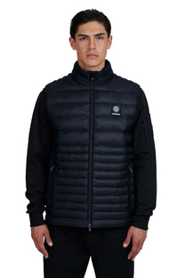 SANDBANKS RIPSTOP MICRO PUFFER GILET NAVY Sandbanks