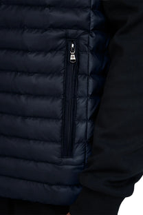 SANDBANKS RIPSTOP MICRO PUFFER GILET NAVY Sandbanks